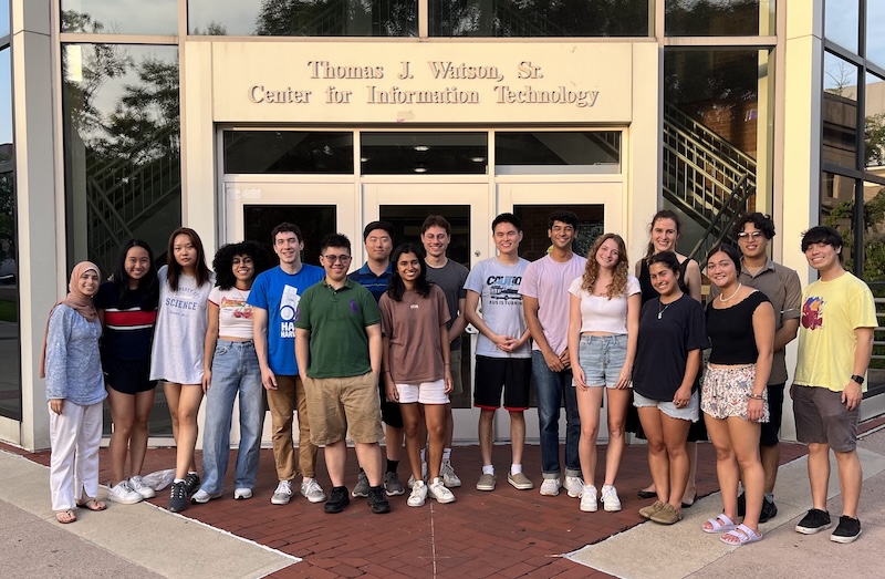 Group picture of the current cohort of STAs standing in front of the CIT